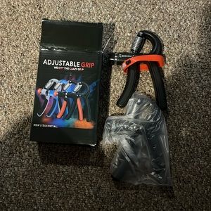 Adjustable, hand grip